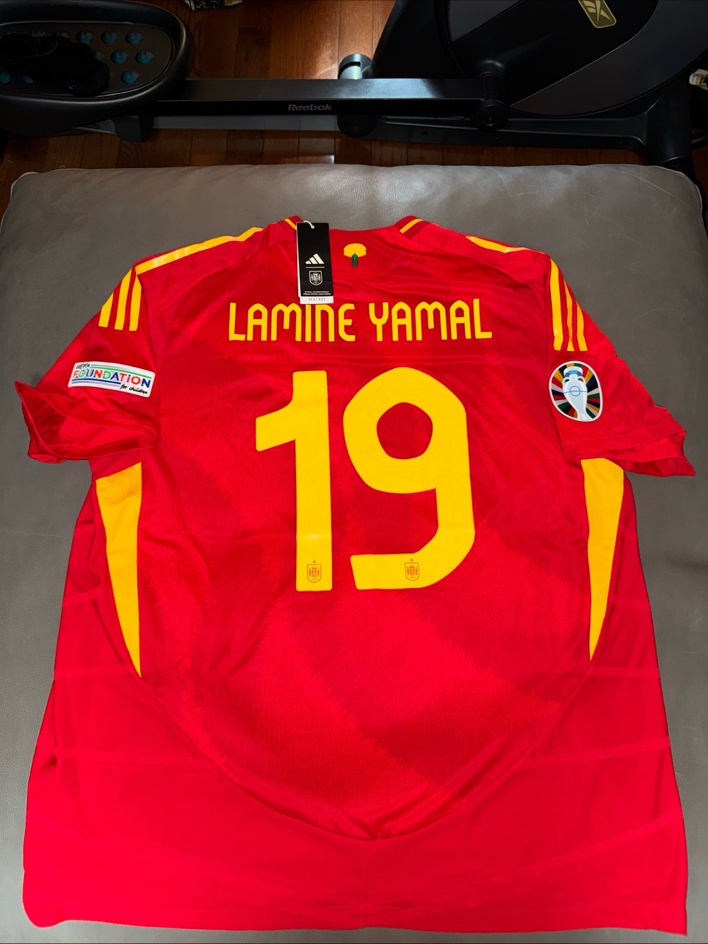 Lamine Yamal 19 Spain 2024 Final Match HeatRDY Player Issue New With Tags XXL